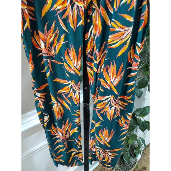 Esmara Women's Green Polyester Pull On Mid Rise Comfort Waist Trouser Pant 12 - Picture 3 of 9